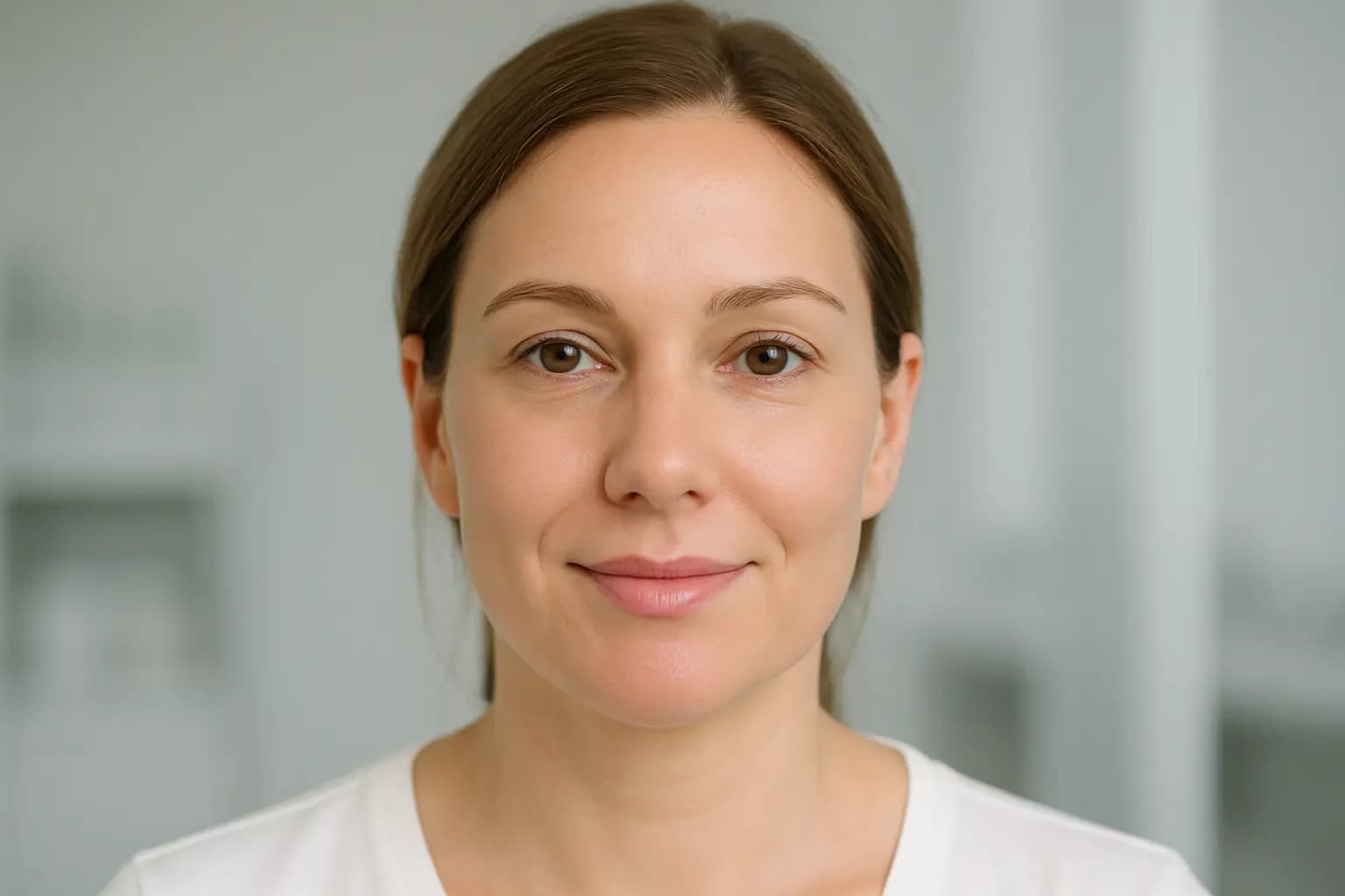 Perfil facial antes del tratamiento de full face con ácido hialuronico